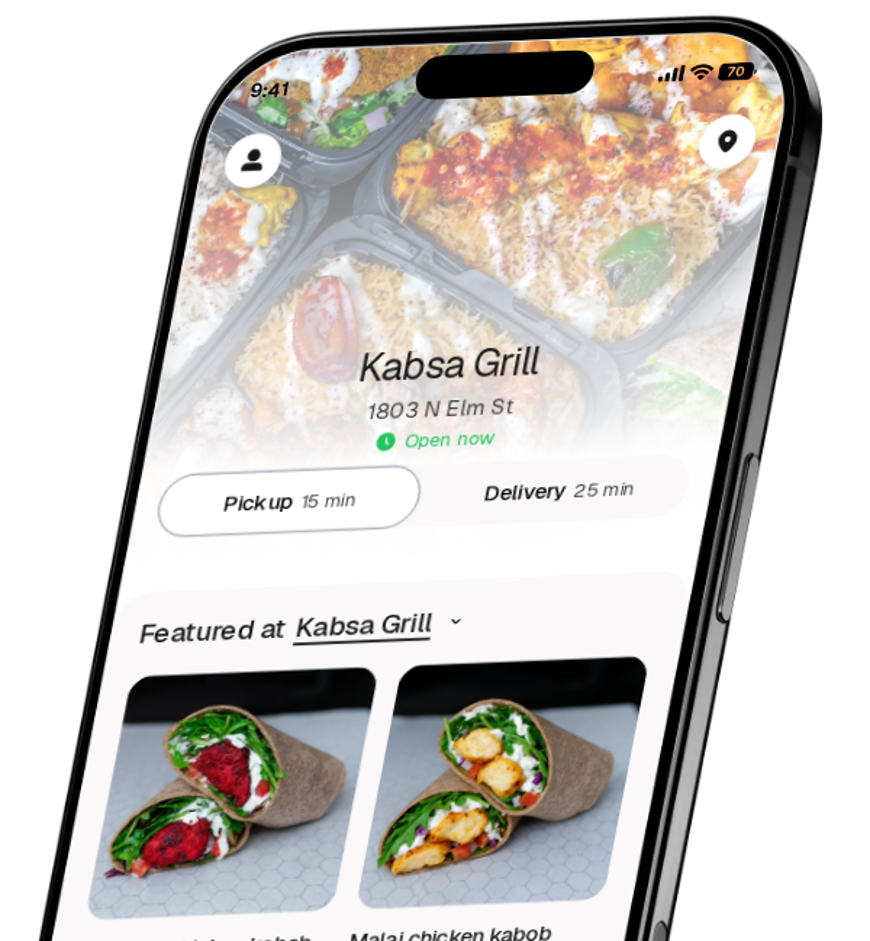 Kabsa Grill app preview