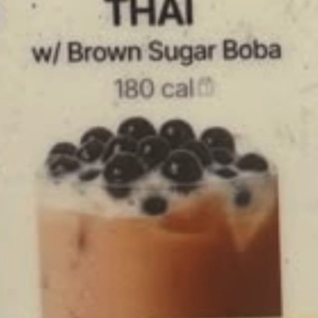 Thai Milk Tea.
