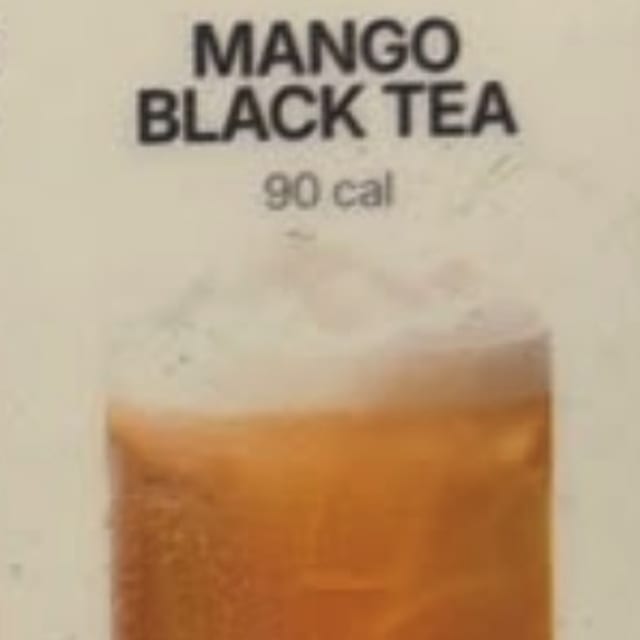 Mango Black Tea.