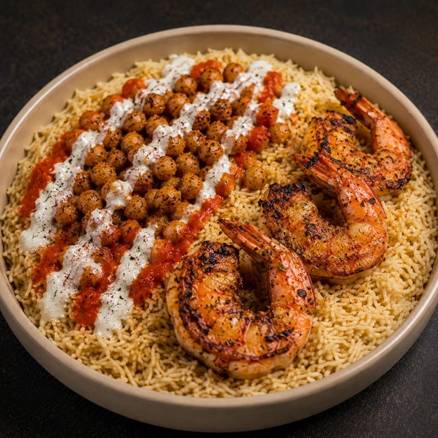 Grilled Jumbo Shrimp.