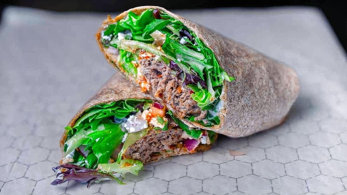 Beef kobida wrap.