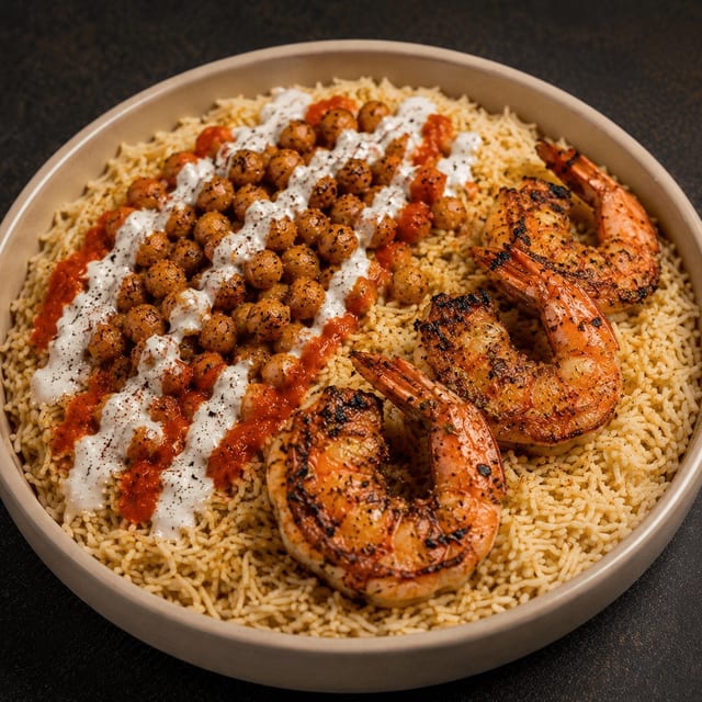 Grilled Shrimp.
