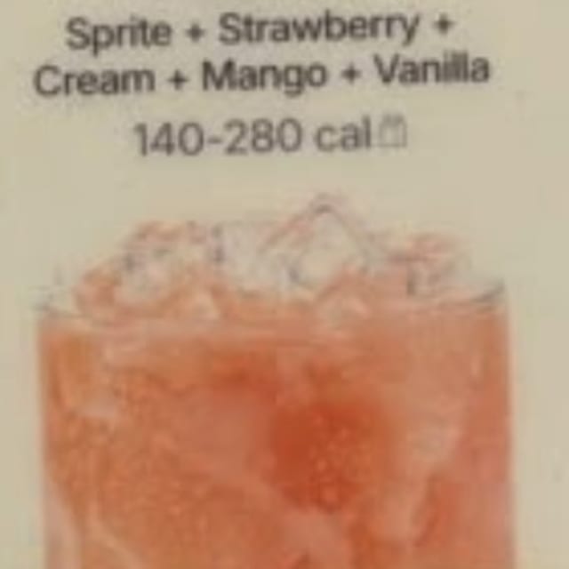 Mango Blush Float.