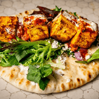 Malai Chicken Kabob Wrap