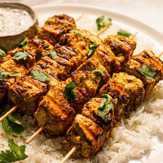 Tofu Kabob Bowl