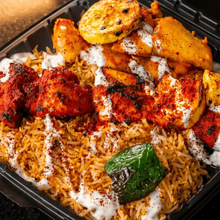 Tandoori Chicken Kabob Bowl