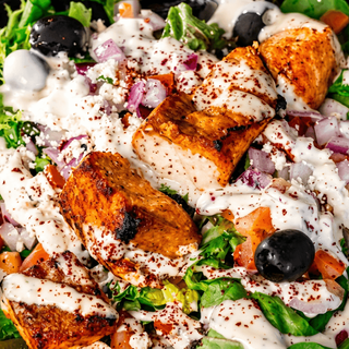 Salmon Kabob Bowl